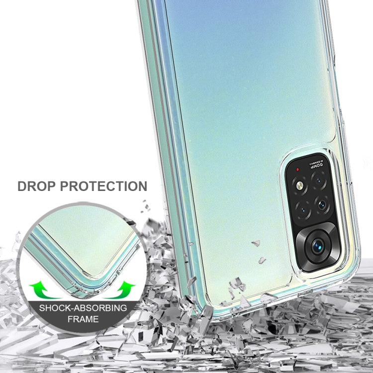 For Xiaomi Redmi Note 11 Global/Redmi Note 11S Scratchproof TPU + Acrylic Protective Phone Case(Transparent) - free shipping - PMC TechLife - Order now!