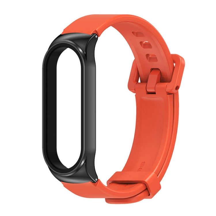 For Xiaomi Mi Band 3/4/5/6 Mijobs CS Silicone Waterproof Watch Band(Orange+Black) - free shipping - PMC TechLife - Order now!