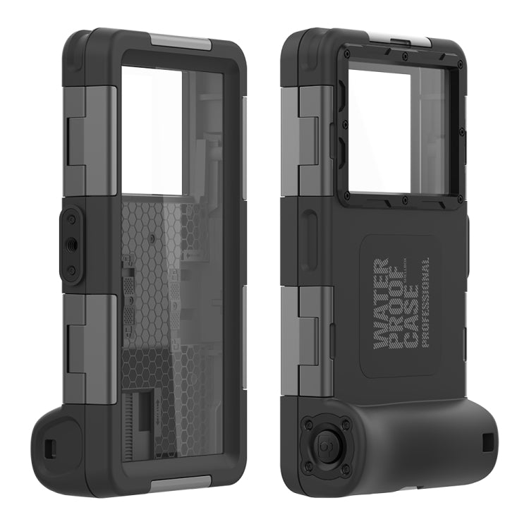 RedPepper 2nd Generation Diving Waterproof Protective Case, Waterproof depth: 15m(Black) - free shipping - PMC TechLife - Order now!