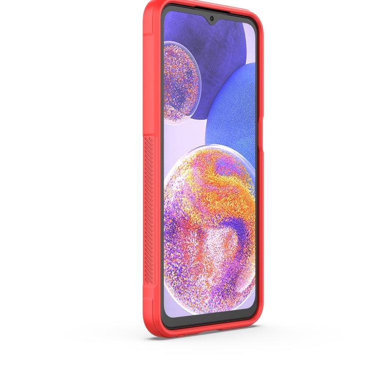 For Samsung Galaxy A23 Magic Shield TPU + Flannel Phone Case(Black) - free shipping - PMC TechLife - Order now!