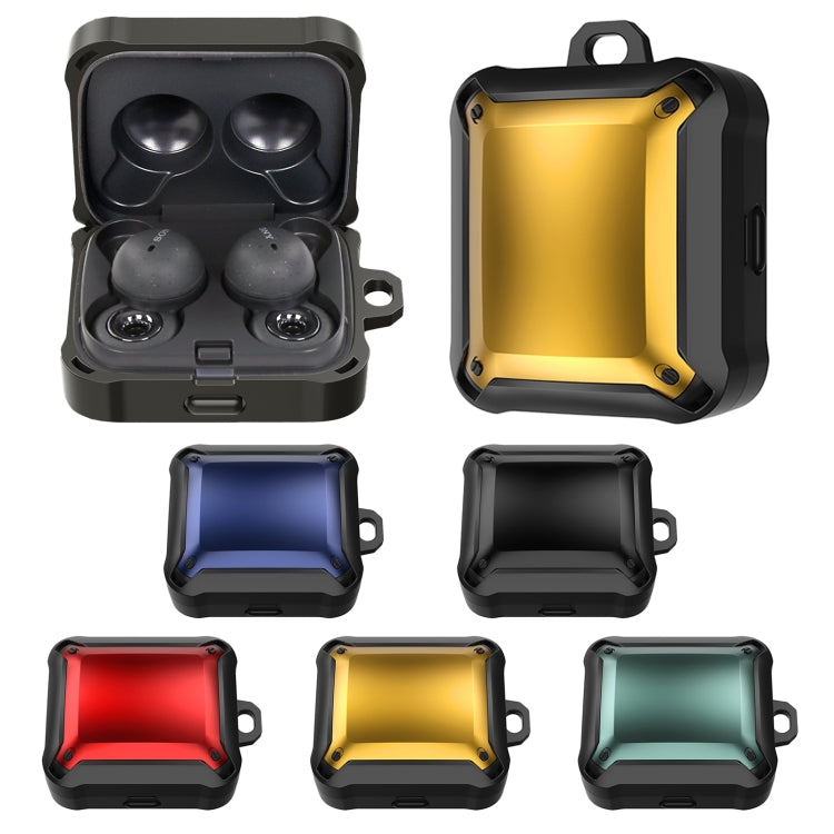 For Sony LinkBuds WF-L900 TPU+PC Wireless Earphone Protective Case Cover(Black) - free shipping - PMC TechLife - Order now!