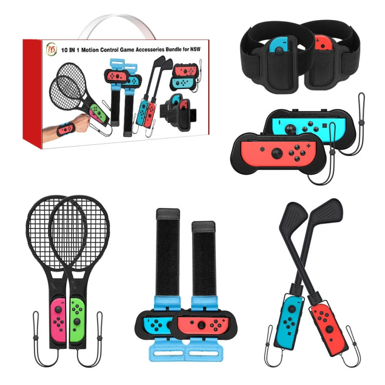 JYS JYS-NS215 10 In 1 Somatosensory Sports Accessories Set for Nintendo Switch - Gamepads by PMC TechLife | Online Shopping South Africa | PMC TechLife