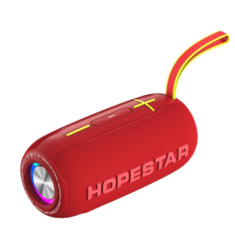 HOPESTAR H49 RGB Light TWS Waterproof Wireless Bluetooth Speaker(Red) - free shipping - PMC TechLife - Order now!