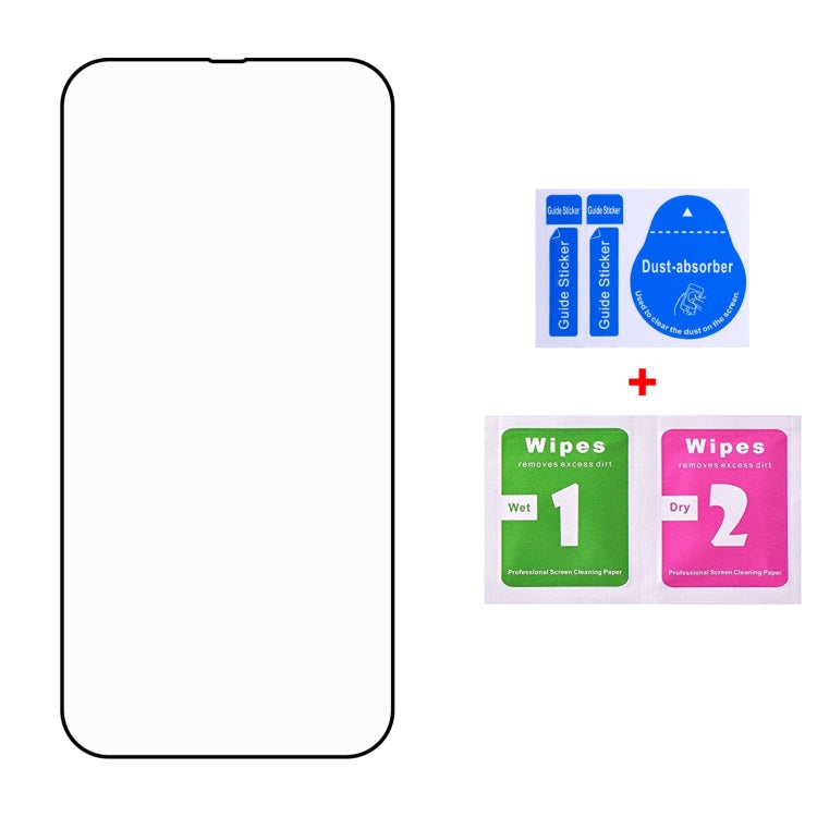 For iPhone 14 Full Glue Screen Tempered Glass Film - iPhone 14 Tempered Glass by PMC TechLife | Online Shopping South Africa | PMC TechLife | Buy Now Pay Later Mobicred