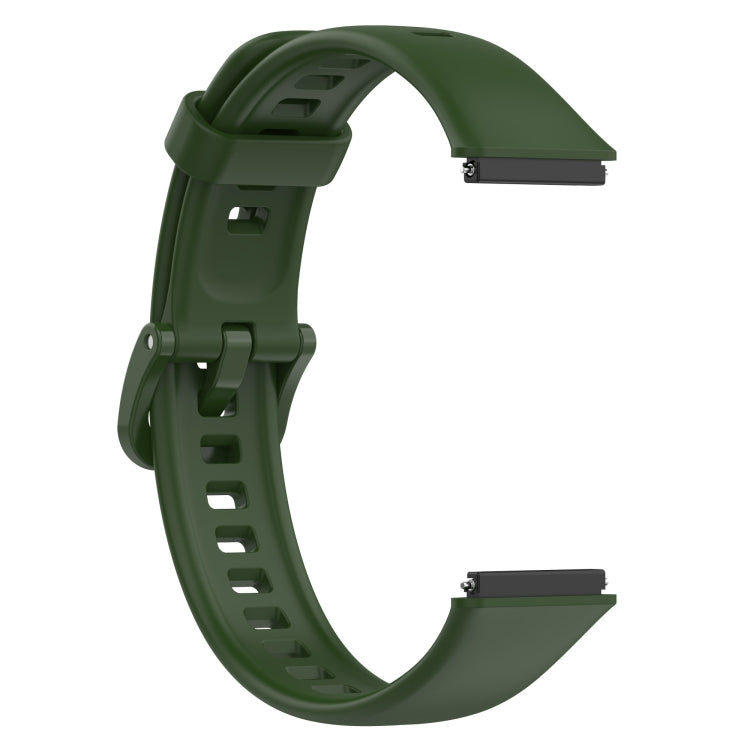 For Huawei Band 7 Silicone Watch Band(Populus Euphratica in Summer) - Watch Bands by PMC TechLife | Online Shopping South Africa | PMC TechLife | Buy Now Pay Later Mobicred