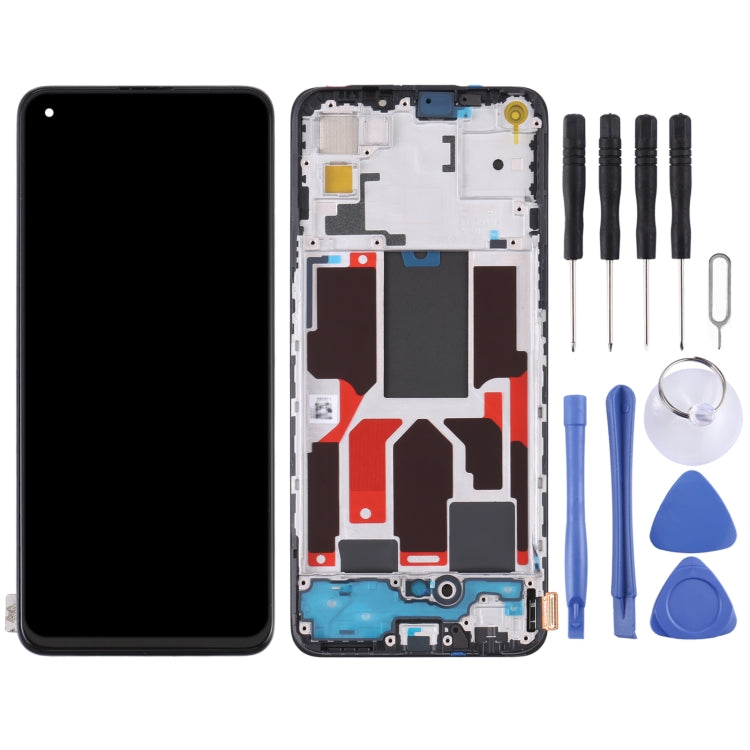 Original LCD Screen For OPPO Reno5 5G/Find X3 Lite with Digitizer Full Assembly with Frame - free shipping - PMC TechLife - Order now!