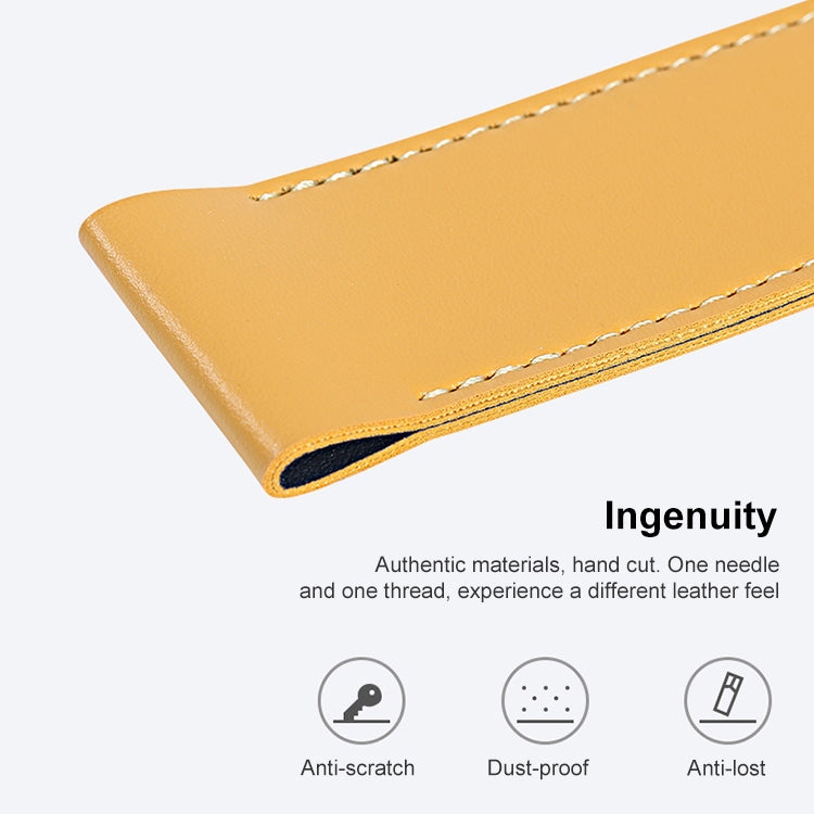 PU Leather Shockproof Protective Case for Apple Pencil 1 / 2(Grey) - free shipping - PMC TechLife - Order now!