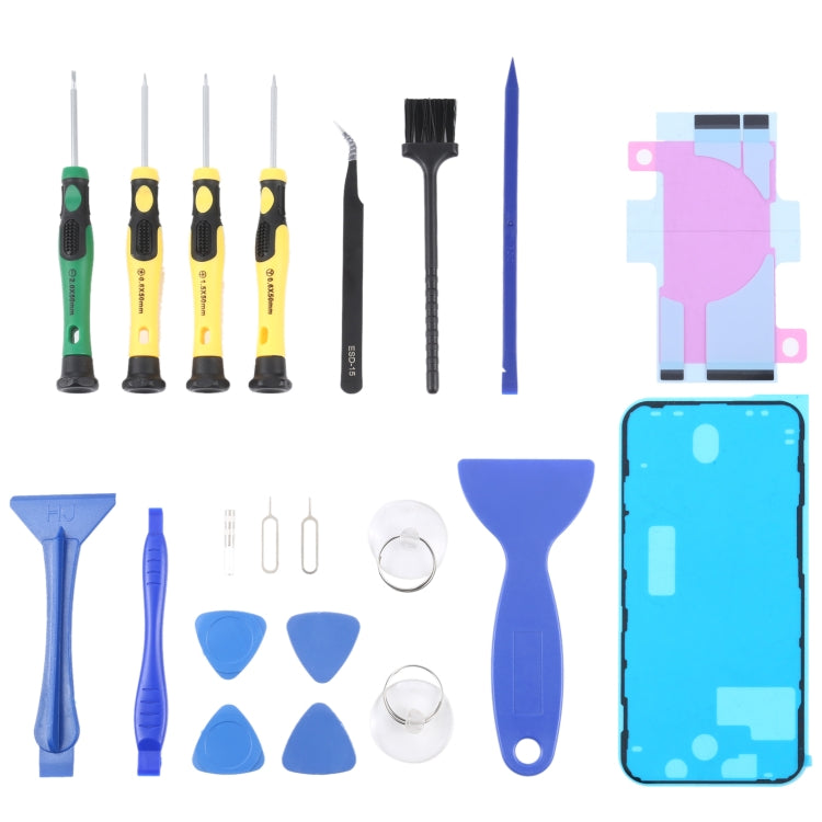 JIAFA JF-8182 21 in 1 Battery Adhesive + LCD Frame Waterproof Adhesive + Repair Tool Set For iPhone 12 Pro - Tool Kits by JIAFA | Online Shopping South Africa | PMC TechLife | Buy Now Pay Later Mobicred