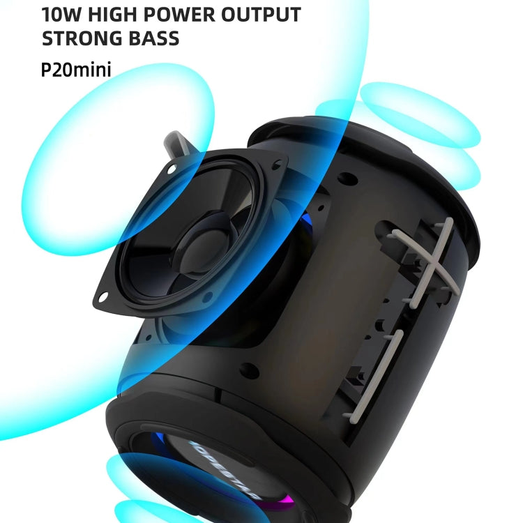 HOPESTAR P20 mini Waterproof Wireless Bluetooth Speaker(Red) - free shipping - PMC TechLife - Order now!
