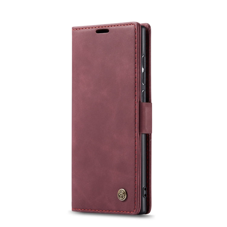 For Galaxy A81 / Note 10 Lite CaseMe Multifunctional Horizontal Flip Leather Case, with Card Slot & Holder & Wallet(Wine Red) - Galaxy Phone Cases by CaseMe | Online Shopping South Africa | PMC TechLife | Buy Now Pay Later Mobicred