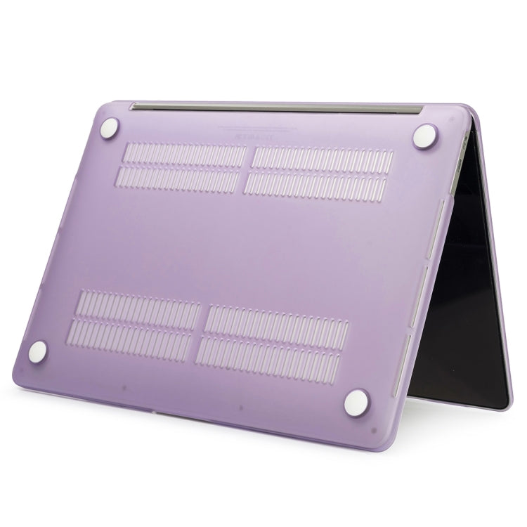 Laptop Matte Style Protective Case For MacBook Pro 13.3 inch 2022(Purple) - MacBook Pro Cases by PMC TechLife | Online Shopping South Africa | PMC TechLife