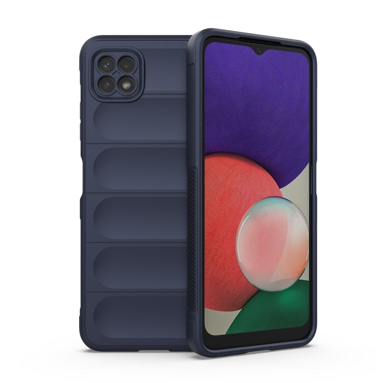 For Samsung Galaxy A22 5G Magic Shield TPU + Flannel Phone Case(Dark Blue) - free shipping - PMC TechLife - Order now!