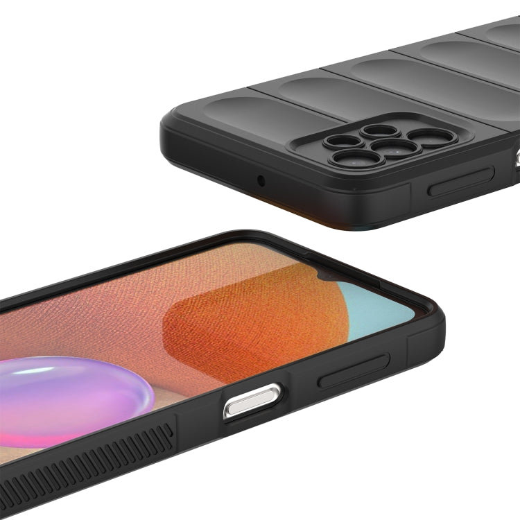 For Samsung Galaxy A32 5G Magic Shield TPU + Flannel Phone Case(Dark Grey) - free shipping - PMC TechLife - Order now!