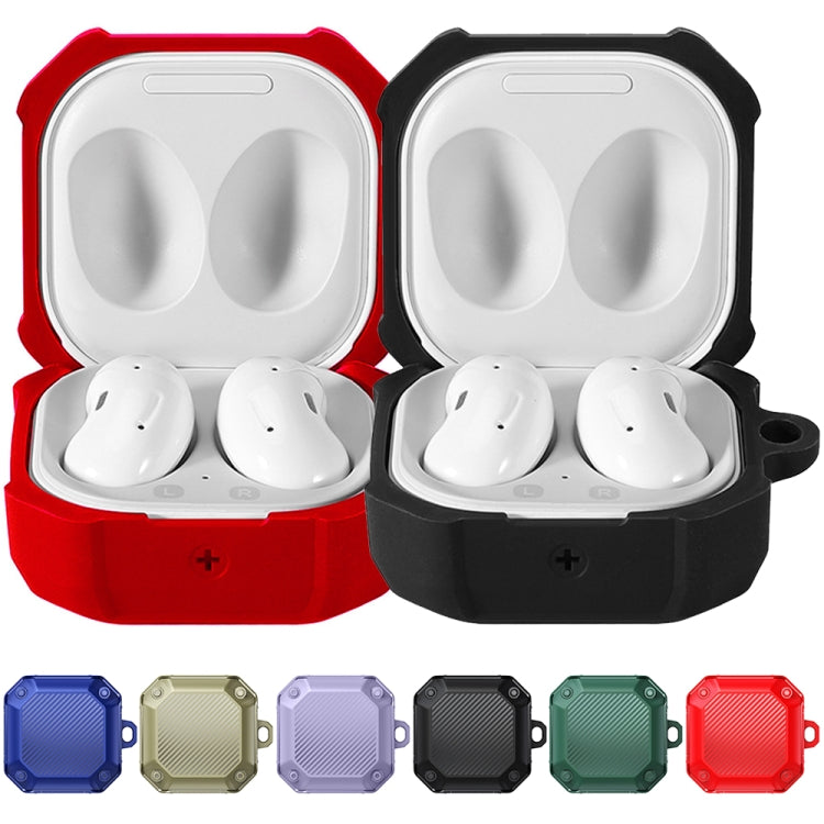 For Samsung Galaxy Buds Live / Buds 2 / Buds Pro / Buds 2 Pro Shield Armor Waterproof Wireless Earphone Protective Case(Army Green) - free shipping - PMC TechLife - Order now!