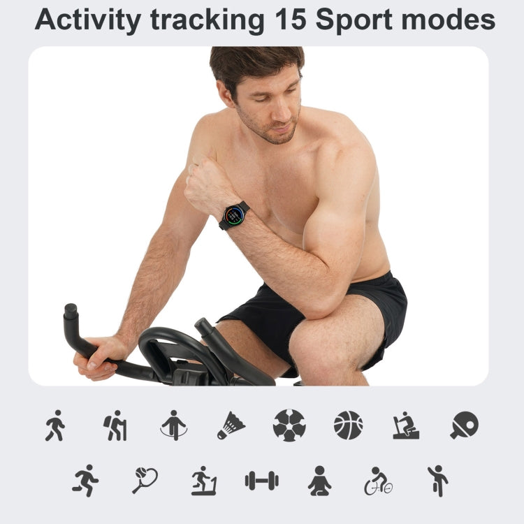 L1 1.32 inch IPS Color Screen Smart Wristband, Support Sleep Monitoring/Heart Rate Monitoring(Black) - free shipping - PMC TechLife - Order now!