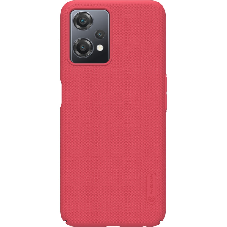 For OnePlus Nord CE 2 Lite 5G NILLKIN Frosted PC Phone Case(Red) - OnePlus Cases by NILLKIN | Online Shopping South Africa | PMC TechLife | Buy Now Pay Later Mobicred