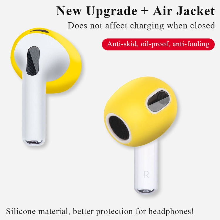 Ear Cap Silicone Protective Case for AirPods 3(Light Purple) - Anti-dust & Ear Caps by PMC TechLife | Online Shopping South Africa | PMC TechLife
