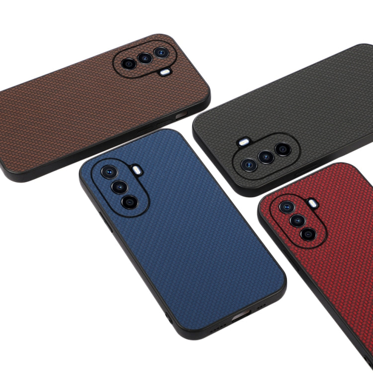 For Huawei Enjoy 50 China/nova Y70 4G Global/nova Y70 Plus Fine Hole Carbon Fiber Texture Shockproof Phone Case(Black) - free shipping - PMC TechLife - Order now!