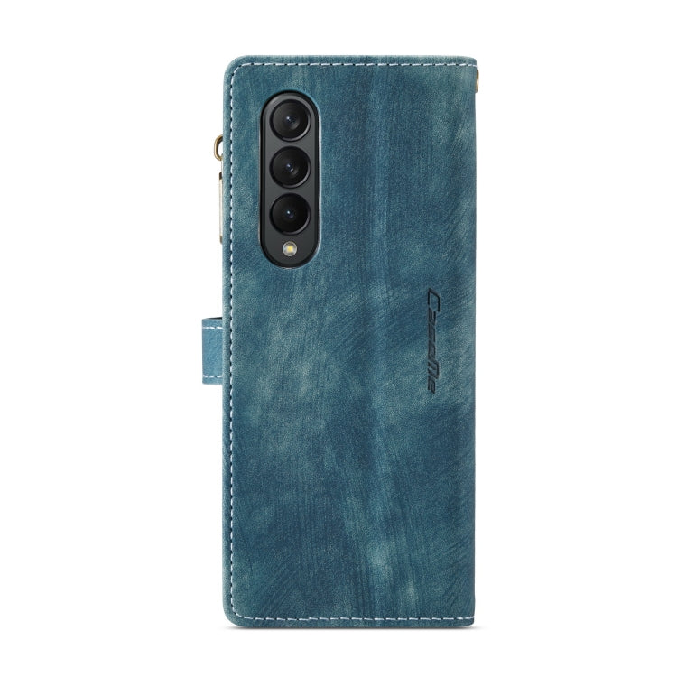 For Samsung Galaxy Z Fold3 5G CaseMe C30 Multifunctional Phone Leather Phone Case(Blue) - free shipping - PMC TechLife - Order now!