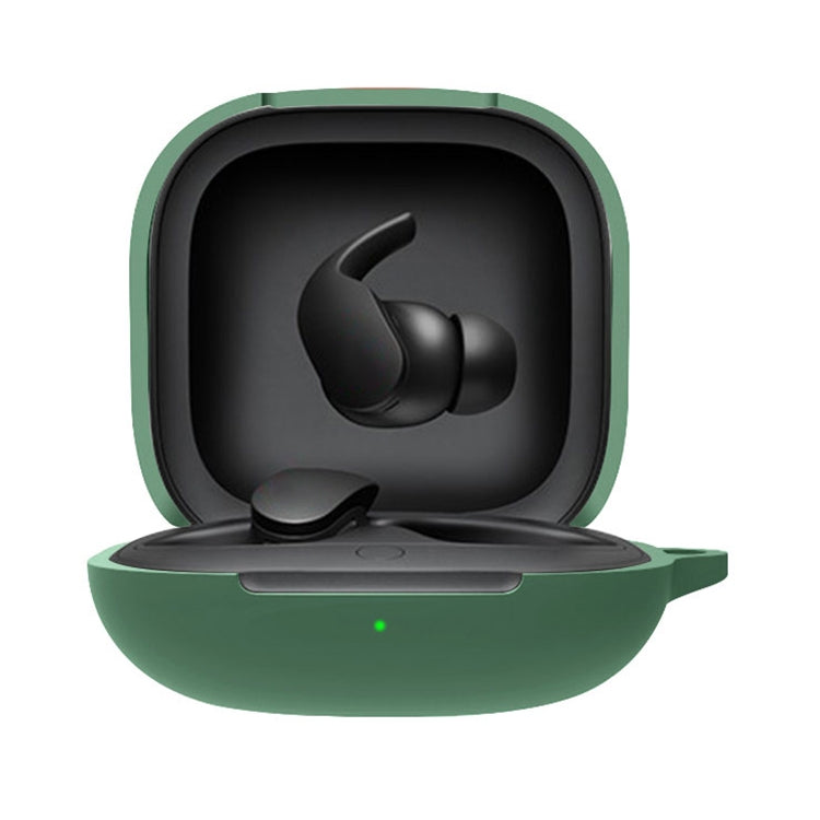 For Beats Fit Pro Wireless Earphone Silicone Protective Case(Dark Green) - Other Earphone Case by PMC TechLife | Online Shopping South Africa | PMC TechLife | Buy Now Pay Later Mobicred
