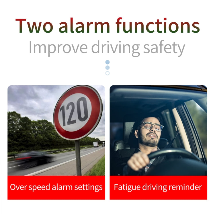 G7 GPS HUD Display Speedometer Digital Car Head-Up Display Over-speed Alarm - Head Up Display System by PMC TechLife | Online Shopping South Africa | PMC TechLife