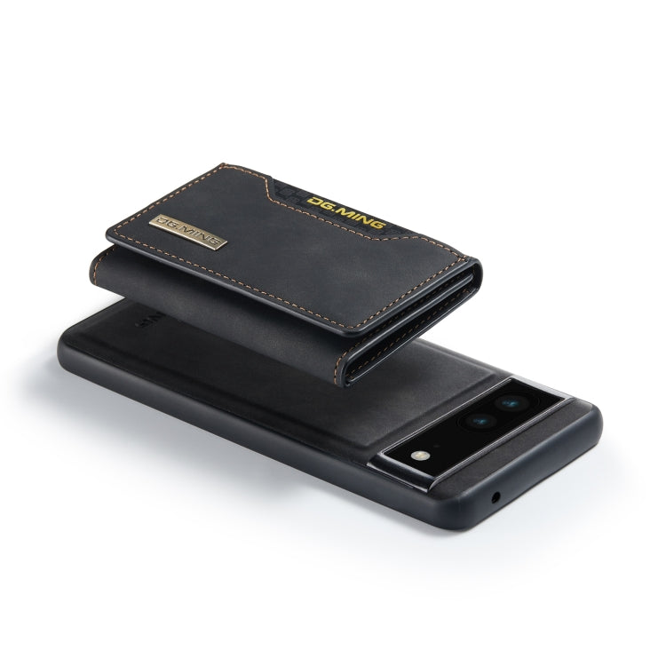 For Google Pixel 6A DG.MING M2 Series 3-Fold Multi Card Bag Phone Case(Black) - free shipping - PMC TechLife - Order now!