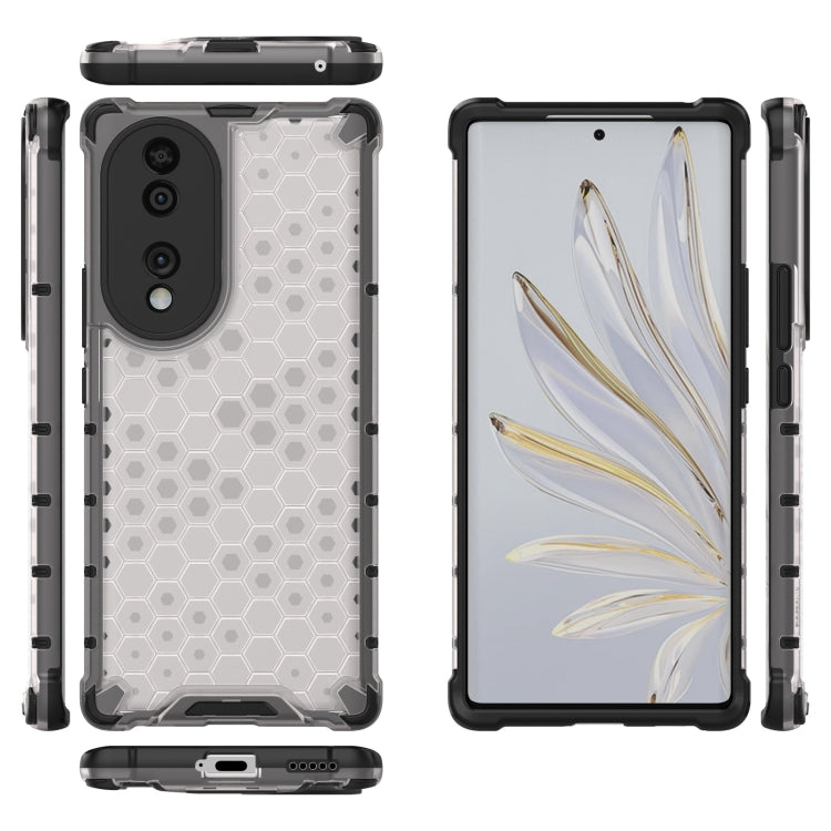 For Honor 70 5G Honeycomb Phone Case(White) - Honor Cases by PMC TechLife | Online Shopping South Africa | PMC TechLife | Buy Now Pay Later Mobicred