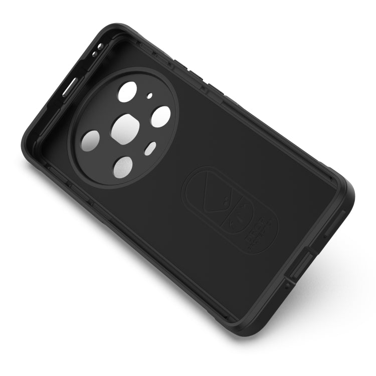 For Honor Magic4 Pro Magic Shield TPU + Flannel Phone Case(Dark Grey) - free shipping - PMC TechLife - Order now!