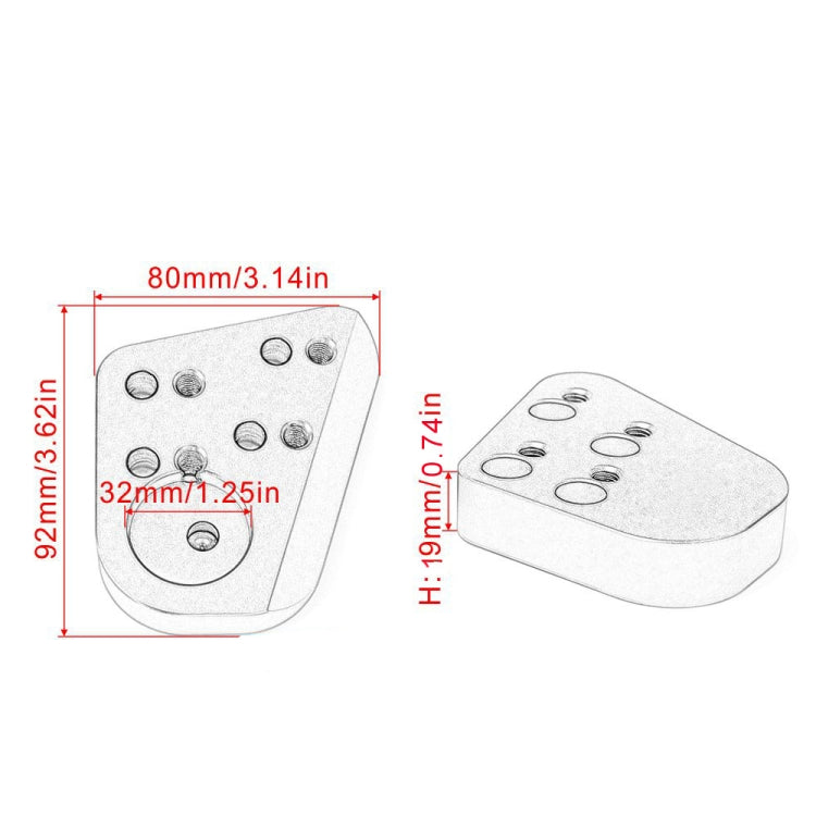 1 Pair Motorcycle Handlebar Riser for BMW R1200RT R1100RT R1150RT - Grips by PMC TechLife | Online Shopping South Africa | PMC TechLife