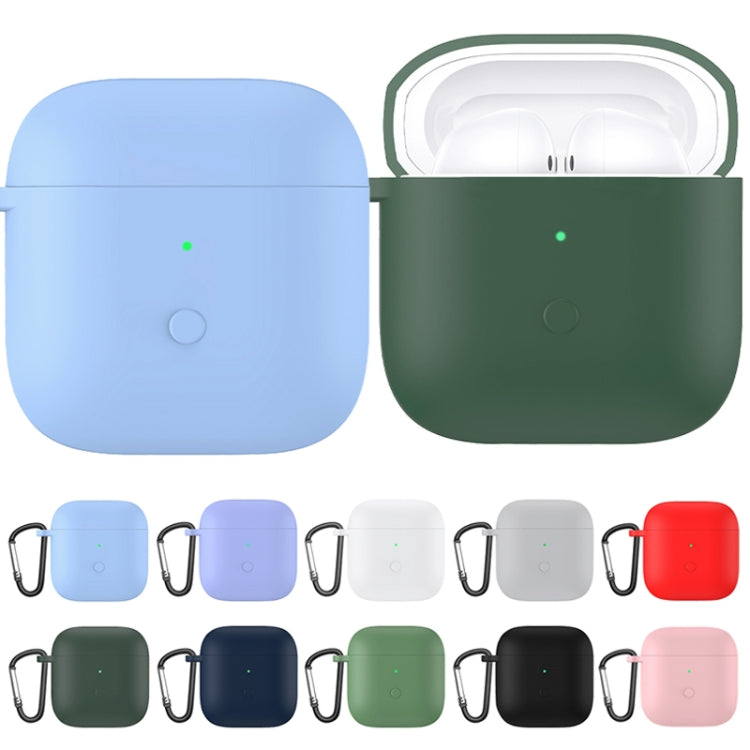Liquid Silicone One-piece Earphone Protective Case For Redmi Buds3(White) - free shipping - PMC TechLife - Order now!