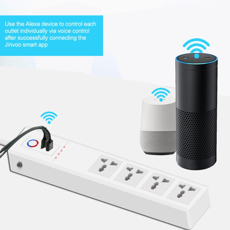 ZigBee 10A SM-SO306-M 4 Holes + 2 USB Multi-purpose Smart Power Strip(AU Plug) - Smart Socket by PMC TechLife | Online Shopping South Africa | PMC TechLife