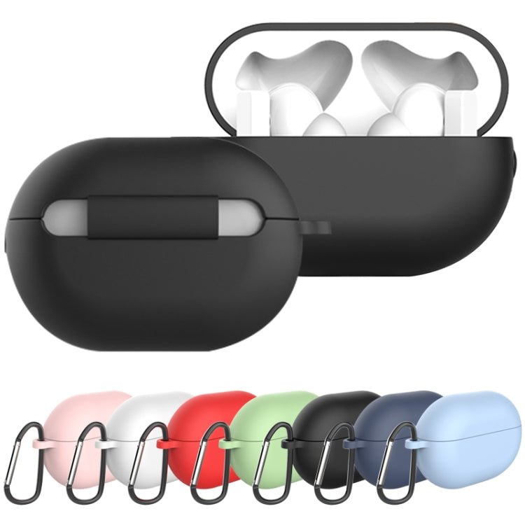 Earphone Silicone Protective Case for Huawei FreeBuds Pro, Type:with Buckle(Red) - Huawei Earphone Case by PMC TechLife | Online Shopping South Africa | PMC TechLife