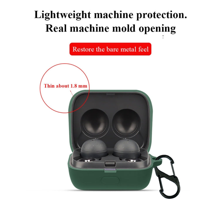 Bluetooth Earphone Silicone Protective Case For Sony LinkBuds WF-L900-2(Matcha Green) - free shipping - PMC TechLife - Order now!