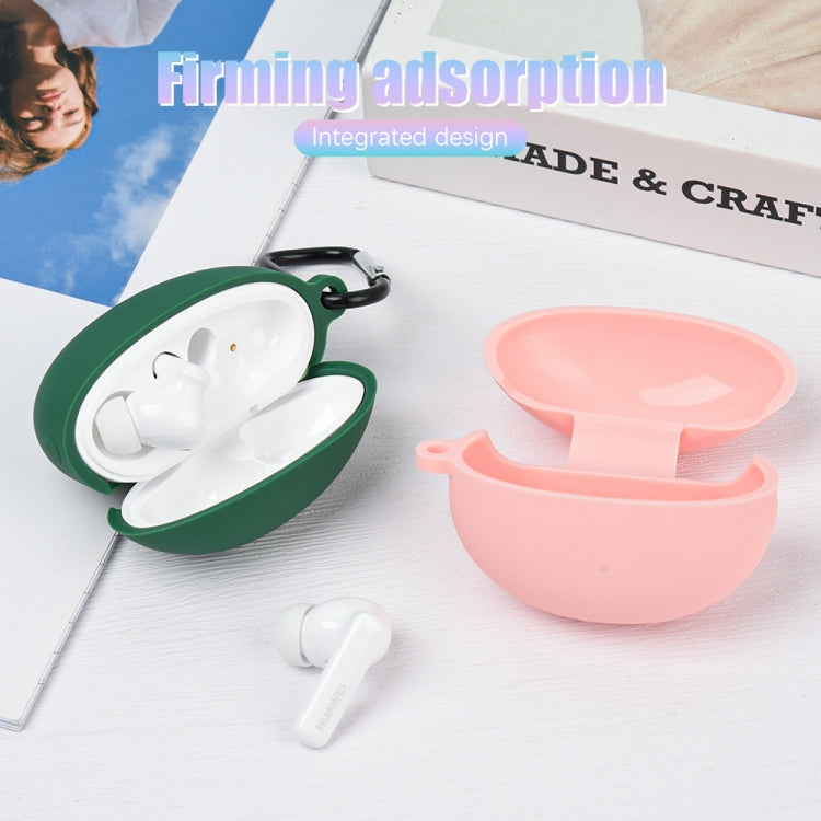 Earphone Liquid Silicone Protective Case For Huawei FreeBuds 5i(Grey) - Huawei Earphone Case by PMC TechLife | Online Shopping South Africa | PMC TechLife