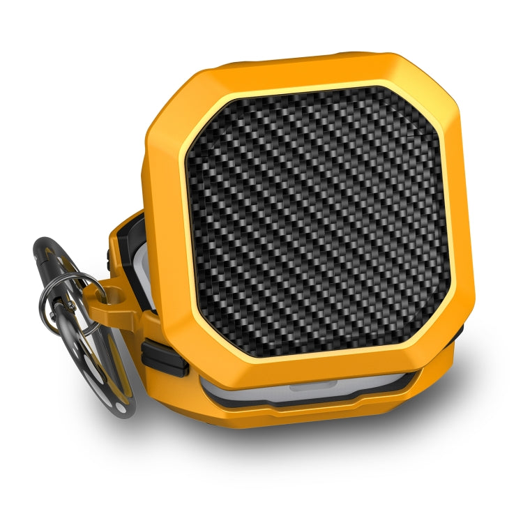 For Samsung Galaxy Buds Live / Buds 2 / Buds Pro / Buds 2 Pro Thunder Carbon Fiber TPU+PC Earphones Protective Case with Hook Up(Black and Gold) - free shipping - PMC TechLife - Order now!