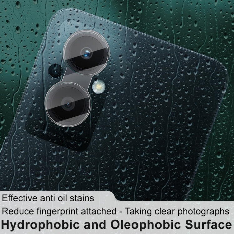 For OPPO Reno8 Lite 5G imak Integrated Rear Camera Lens Tempered Glass Film - For OPPO by imak | Online Shopping South Africa | PMC TechLife | Buy Now Pay Later Mobicred