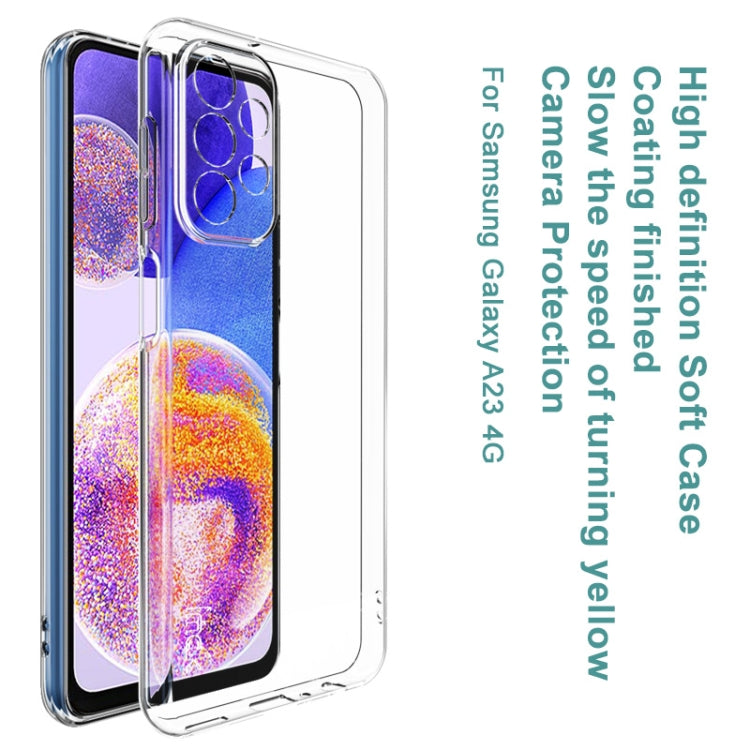 For Samsung Galaxy A23 4G IMAK UX-10 Series Transparent Shockproof TPU Phone Case(Transparent) - free shipping - PMC TechLife - Order now!