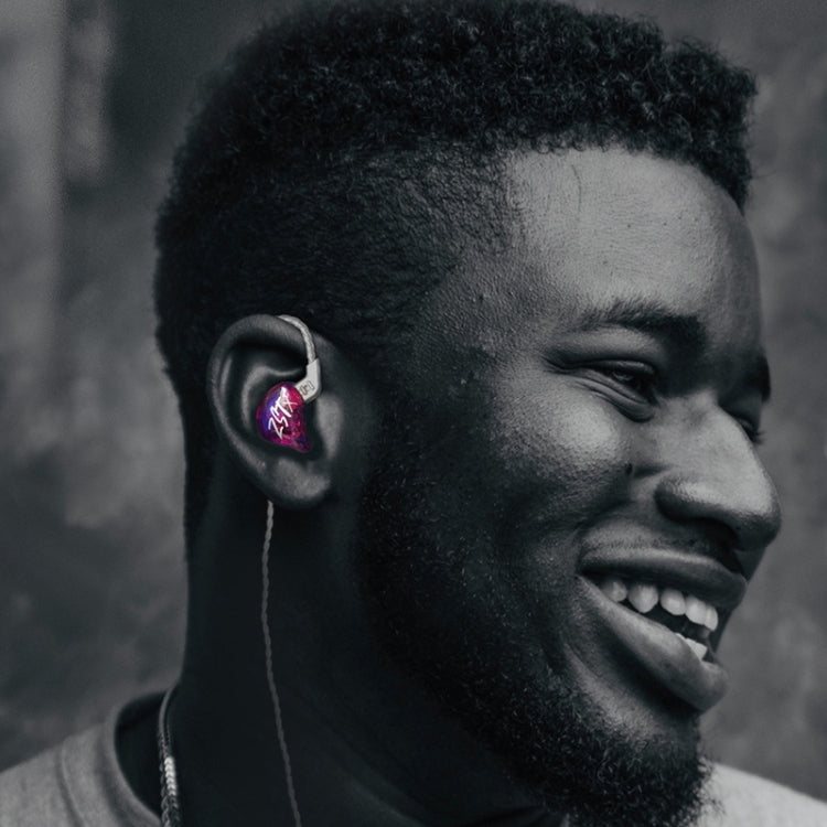 KZ-ZST X 1.25m Ring Iron Hybrid Driver In-Ear Noise Cancelling Earphone, Style:With Microphone(Hyun Cyan) - free shipping - PMC TechLife - Order now!