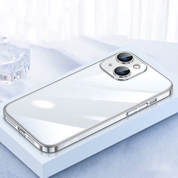 For iPhone 13 SULADA JINGJIA Series Lens Protector PC Phone Case(Silver) - iPhone 13 Cases by SULADA | Online Shopping South Africa | PMC TechLife