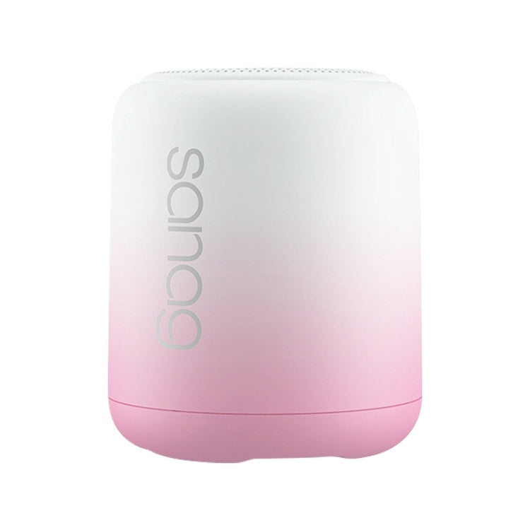 Sanag X6S Outdoor Portable Mini Gradient Bluetooth Speaker(White Pink) - Mini Speaker by Sanag | Online Shopping South Africa | PMC TechLife | Buy Now Pay Later Mobicred
