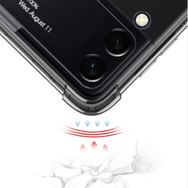 For Samsung Galaxy Z Flip4 GKK Airbag Protective Phone Case with Ring(Black) - free shipping - PMC TechLife - Order now!