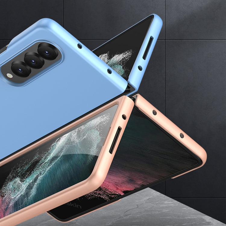 For Samsung Galaxy Z Fold4 GKK Ultra-thin All-inclusive Shockproof Phone Case(Rose Gold) - Galaxy Z Fold4 5G Cases by GKK | Online Shopping South Africa | PMC TechLife