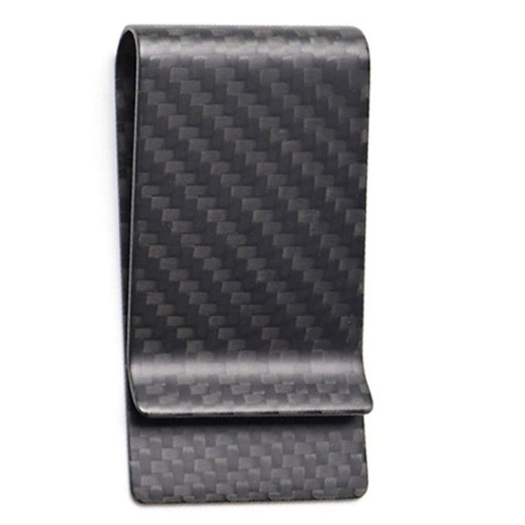 Car Carbon Fiber Card Holder Wallet Credit Card Clip(Matte) - Sunglasses & Glasses Clips by PMC TechLife | Online Shopping South Africa | PMC TechLife