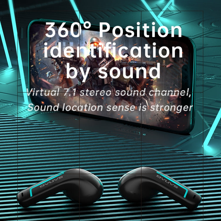 Sanag H2S PRO Stereo Noise Reduction Wireless Bluetooth Game Earphone(Grey) - free shipping - PMC TechLife - Order now!