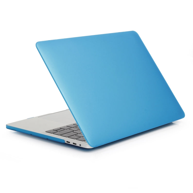 Laptop Matte Style Protective Case For MacBook Pro 13.3 inch A2338 2022(Water Blue) - MacBook Pro Cases by PMC TechLife | Online Shopping South Africa | PMC TechLife