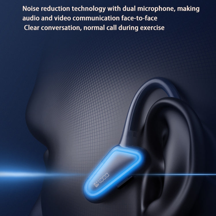LOCA Z2 Bone Conduction Portable Sports Bluetooth Headset(Black) - Sport Earphone by PMC TechLife | Online Shopping South Africa | PMC TechLife