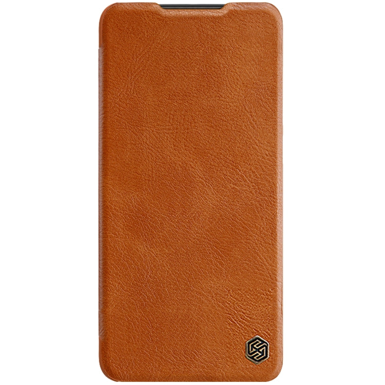 For Xiaomi Redmi Note 11T Pro/11T Pro+ 5G/Poco X4 GT 5G NILLKIN QIN Series Crazy Horse Texture Leather Phone Case(Brown) - Xiaomi Cases by NILLKIN | Online Shopping South Africa | PMC TechLife | Buy Now Pay Later Mobicred