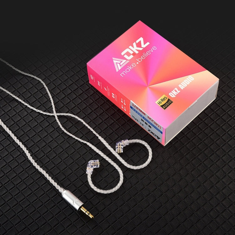 QKZ A1 Four-strand Silver-plated Wired Earphone - In Ear Wired Earphone by QKZ | Online Shopping South Africa | PMC TechLife | Buy Now Pay Later Mobicred