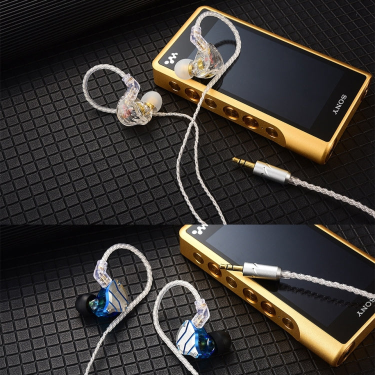 QKZ A1 Four-strand Silver-plated Wired Earphone - In Ear Wired Earphone by QKZ | Online Shopping South Africa | PMC TechLife | Buy Now Pay Later Mobicred