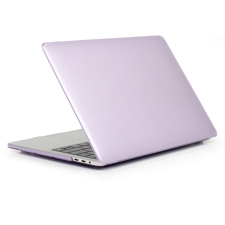 For MacBook Air 13.6 inch A2681 2022 Laptop Crystal Style Protective Case(Purple) - MacBook Air Cases by PMC TechLife | Online Shopping South Africa | PMC TechLife